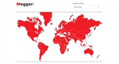 Desktop Screenshot of meggerinstruments.com